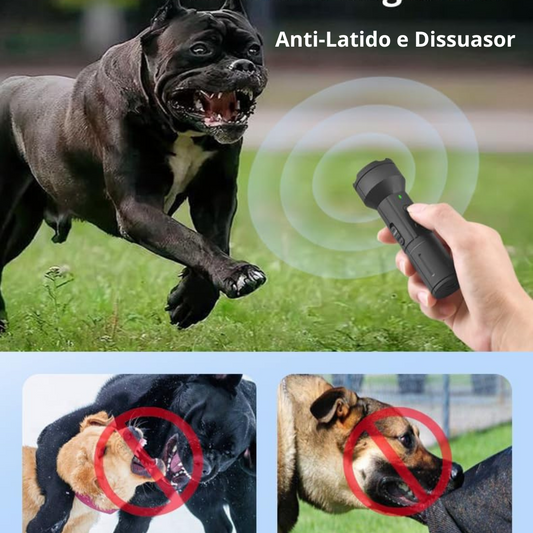 Dispositivo Anti-Latido e Dissuasor de Cães