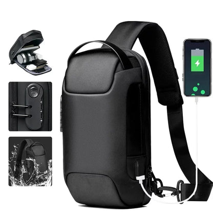 Mochila Anti-Roubo com Porta USB