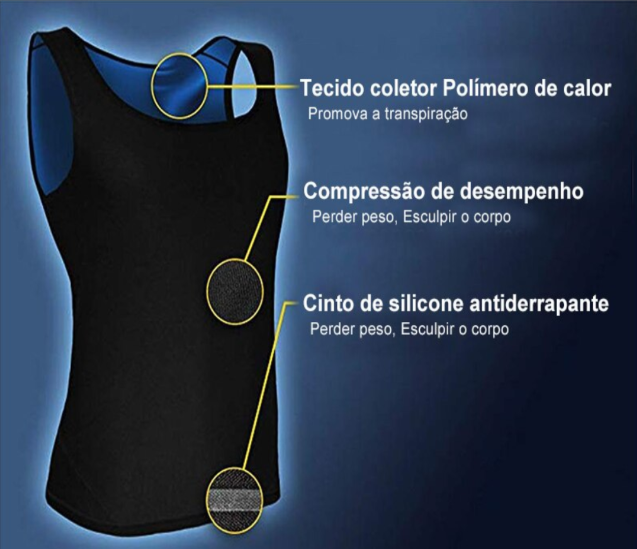 Camisola Sauna HOT FIT